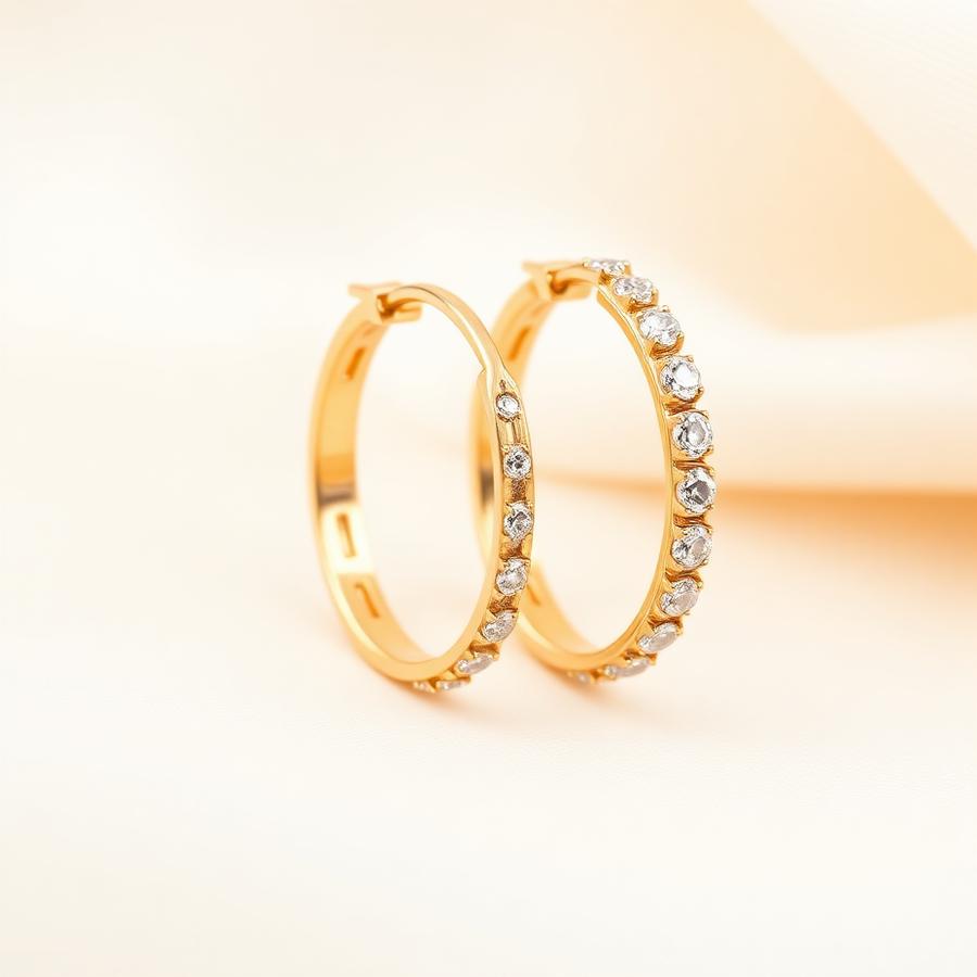 Meridian Diamond Stud Earrings, alternate view