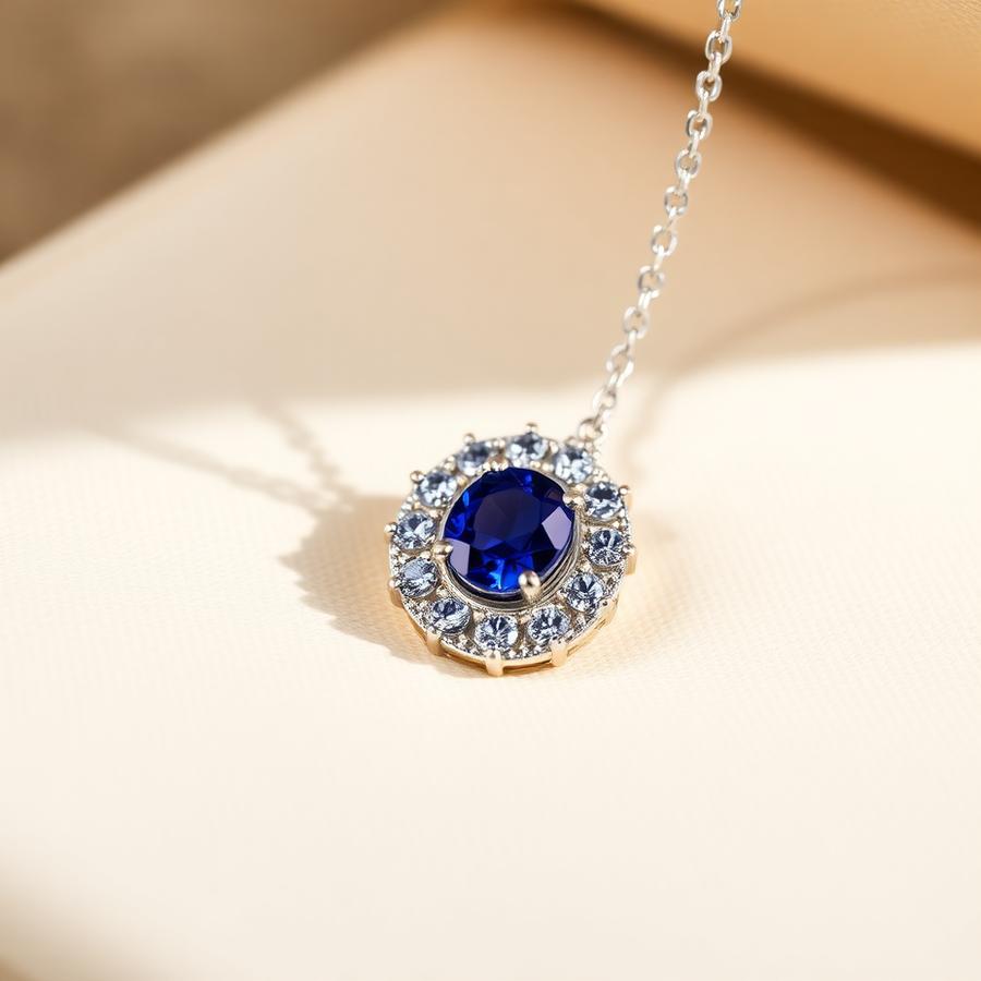 Lumen Bezel Diamond Pendant, alternate view